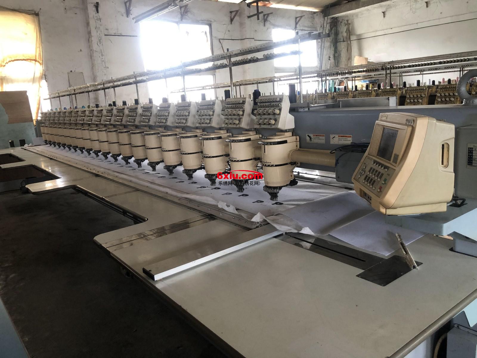 转正在生产的中的2006年2010,13年百灵达920x300x750,8台-二手绣花机