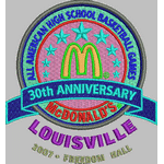 McDonald mcdonald's Badge embroidery pattern album