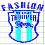 Lion Badge File embroidery pattern album