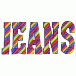IEANS Embroidery Embroidery Letter embroidery pattern album