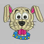 Lovely Puppy Embroidery Computer Edition Download embroidery pattern album