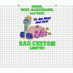 Cartoon Letter Embroidery Big All-Cartoon Letter embroidery pattern album