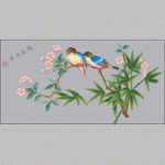 Bird Cuiyu Spring Emotion Computer Cross Embroidery Cross Embroidery High-quality Embroidery embroidery pattern album