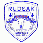 Rudsak bullhead embroidery logo Wilhelm 2006 Edition embroidery pattern album