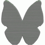 Butterfly beads butterfly sequins embroidery embroidery pattern album