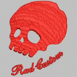 Skull embroidery embroidery pattern album