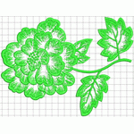 Rose Computer, Rose Embroidery embroidery pattern album