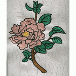 Peony embroidery embroidery pattern album