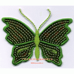 Butterfly sequined embroidery embroidery pattern album
