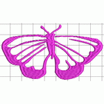 Simple Cartoon Butterfly embroidery pattern album