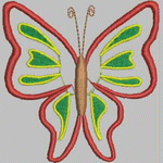 Butterfly 7 embroidery pattern album