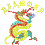 Jinlong Dragon embroidery pattern album