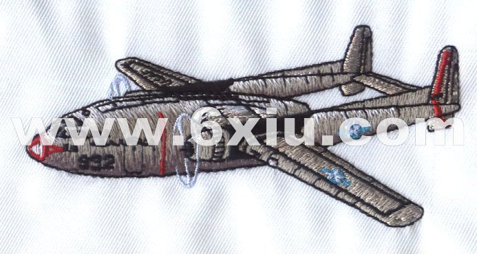 Aircraft version embroidery pattern album