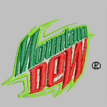 Mountain Dew Surge Sign embroidery pattern album