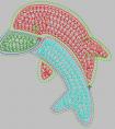 Dolphin towel embroidery embroidery pattern album