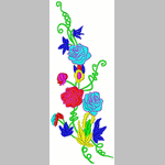 Fashion Flower embroidery pattern album
