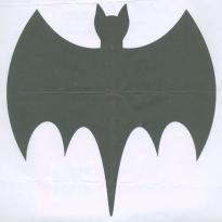Bat embroidery pattern album