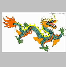 Dragon traditional exquisite opera beads embroidery pattern album