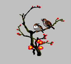 Bird Plum Blossom Fine Bird Language and Flower Fragrance embroidery pattern album