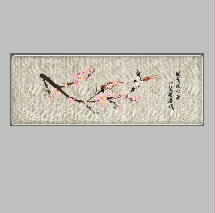 Birds and flowers fragrance boutique cherry blossoms embroidery pattern album