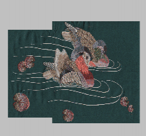 Mandarin Duck Boutique embroidery pattern album