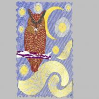 Owl Weekly Needle Boutique embroidery pattern album