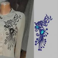 Female collar embroidery pattern album