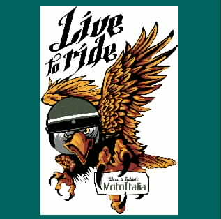 Eagle men's badge life to ride an eagle embroidery pattern album