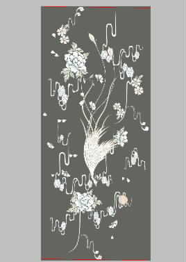 Crane hanfu embroidery pattern album