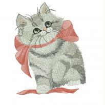 Cat embroidery pattern album