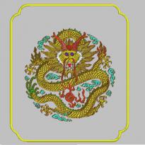 Dragon Panlong embroidery pattern album