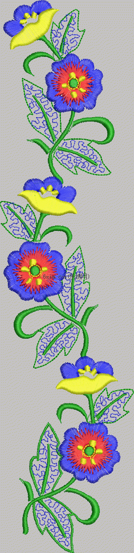 jeans embroidery pattern album