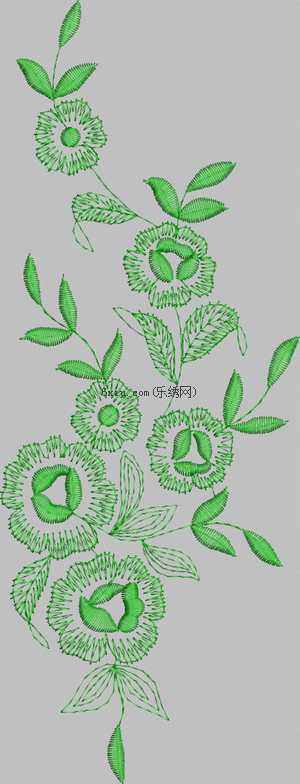 Water soluble embroidery pattern album