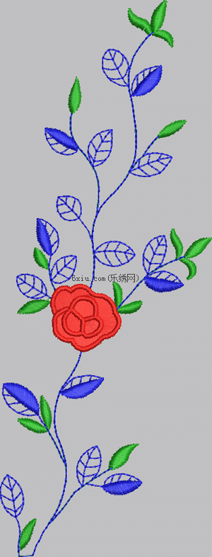 Clothing pattern embroidery pattern album
