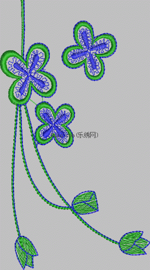 Tong Hua embroidery pattern album