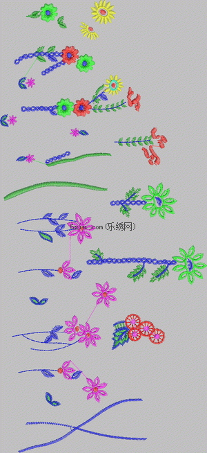 Tong Hua embroidery pattern album