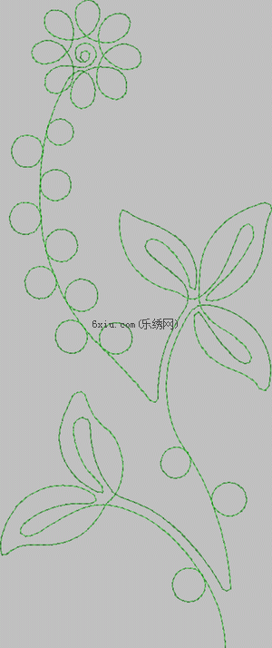 Rope embroidery flowers embroidery pattern album
