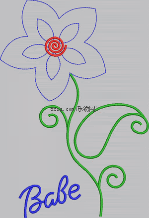 Children's Flower and Children's Clothing embroidery pattern album