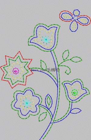 Children's clothing embroidery pattern album