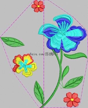 Women's clothing embroidery _ fashion apparel embroidery pattern album