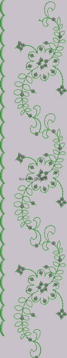 Clothing pattern beads embroidery pattern album