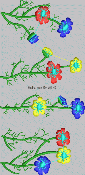 Clothing pattern sequins embroidery pattern album