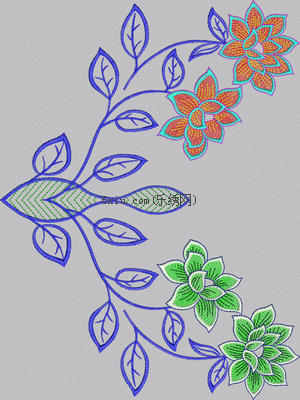 Clothing pattern beads embroidery pattern album