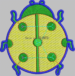 Sequins beetle sequins embroidery pattern album