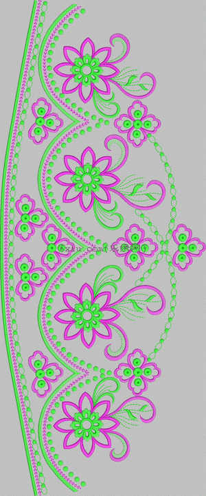 Women's clothing embroidery pattern album