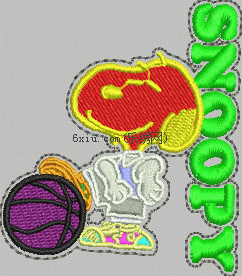 snoopy embroidery pattern album