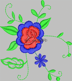 Classic flower embroidery pattern album