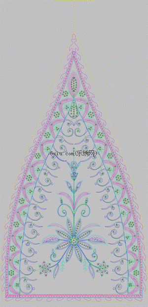 Middle East Pendulum in Cape of Clothes embroidery pattern album