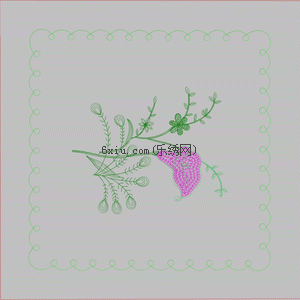 Chain embroidery decoration embroidery pattern album