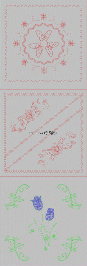 tablecloth embroidery pattern album